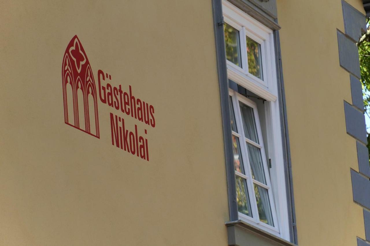 Gaestehaus Nikolai Erfurt Esterno foto